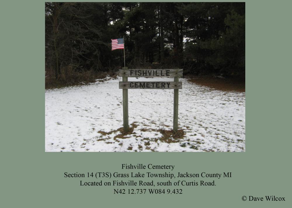 Fishville Cemetery Entrance