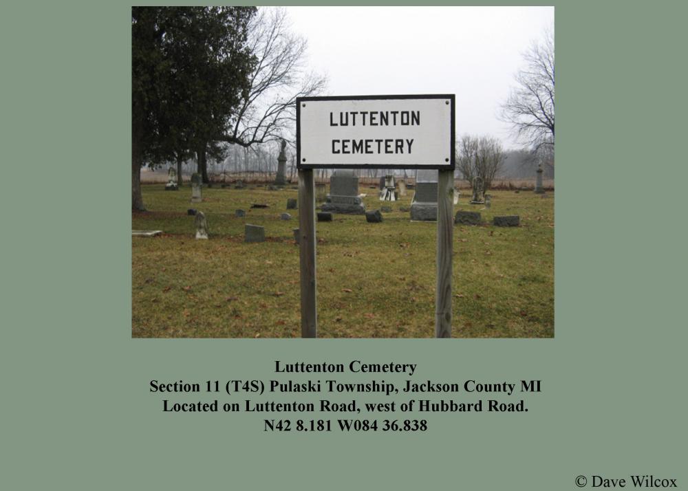 Luttenton Cemetery Entrance