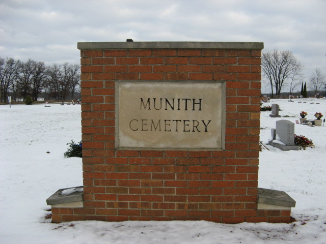 Munith Cemetery Entrance