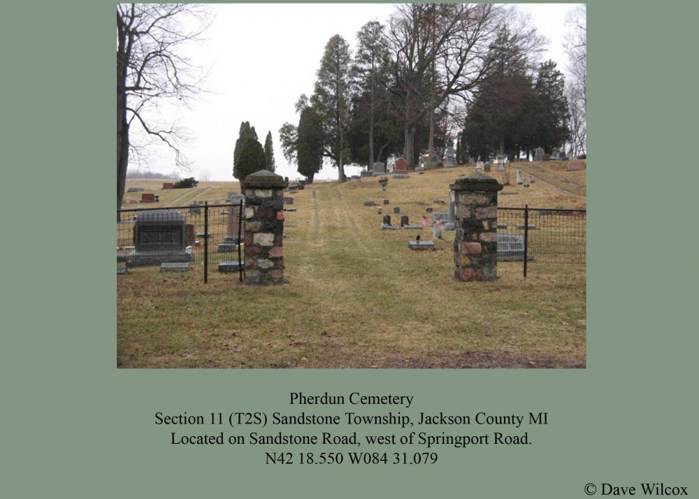 Pherdon Cemetery Entrance