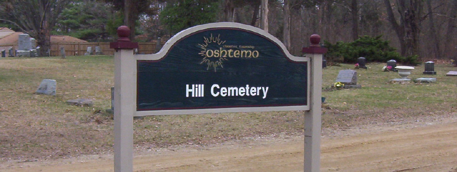 Hill Cemetery Sign