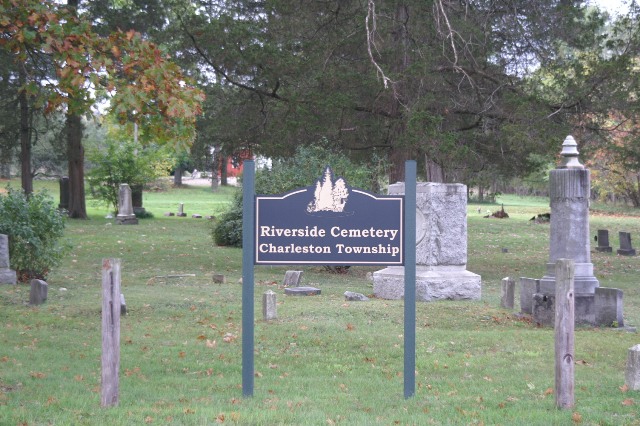 Riverside/Charleston Township Cemetery Entrance