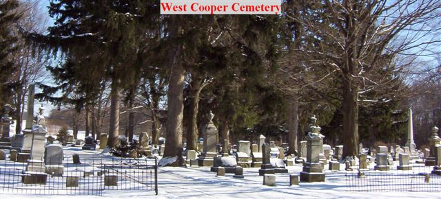 West Cooper Cemetery Entrance