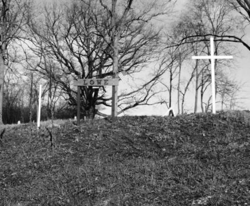 Lowe Cemetery Sign