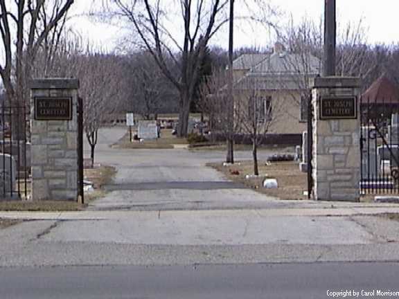 St Joseph Cemetery Entrance