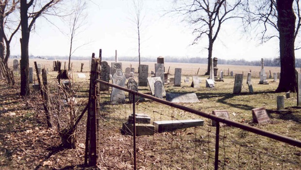 Doty Cemetery Entrance