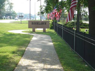 Roselawn Memorial Gardens Cemetery Headstones Saginaw Saginaw