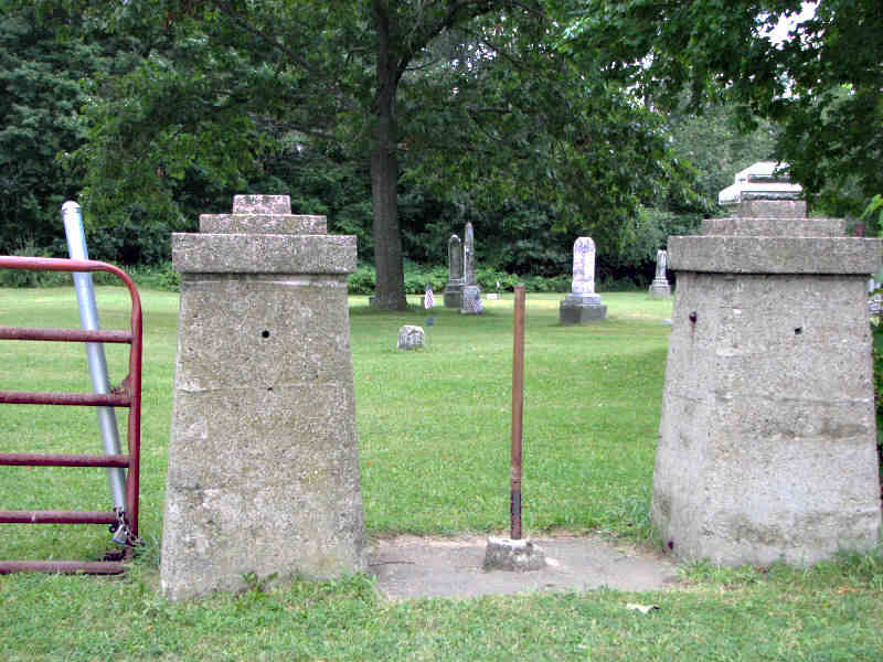 McFadden Cemetery Entrance
