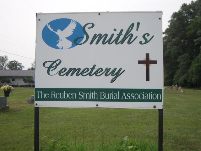 Smith Cemetery Sign