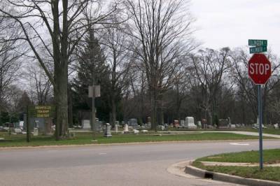 Indianfields Township Cemetery entrance