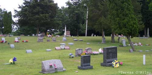 Harrison Cemetery Entrance