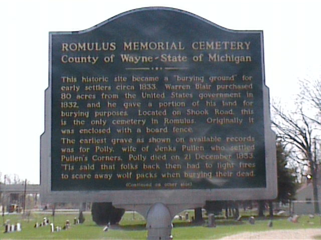 Romulus Memorial Cemetery