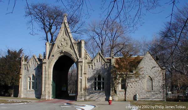 Elmwood Cemetery Entrance