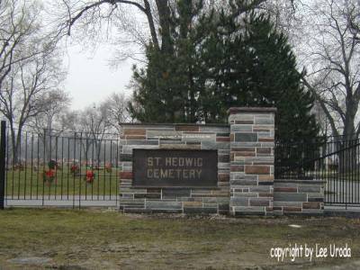 St. Hedwig Cemetery Entrance