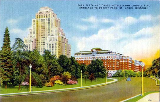 Vintage Postcard, Grand Avenue Bridge, St. Louis, Missouri…