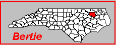 Bertie County Map