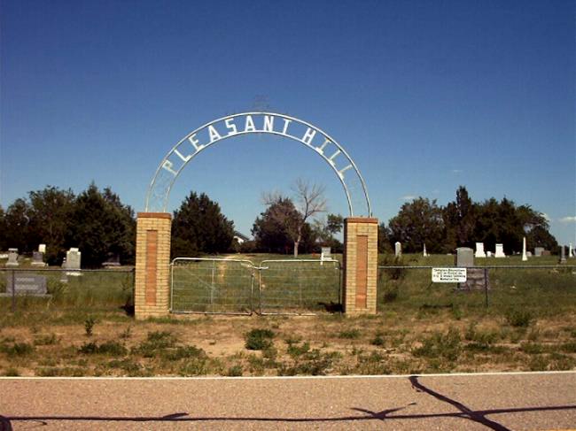 Pleasant Hill Cemetery - West Entrance Gate