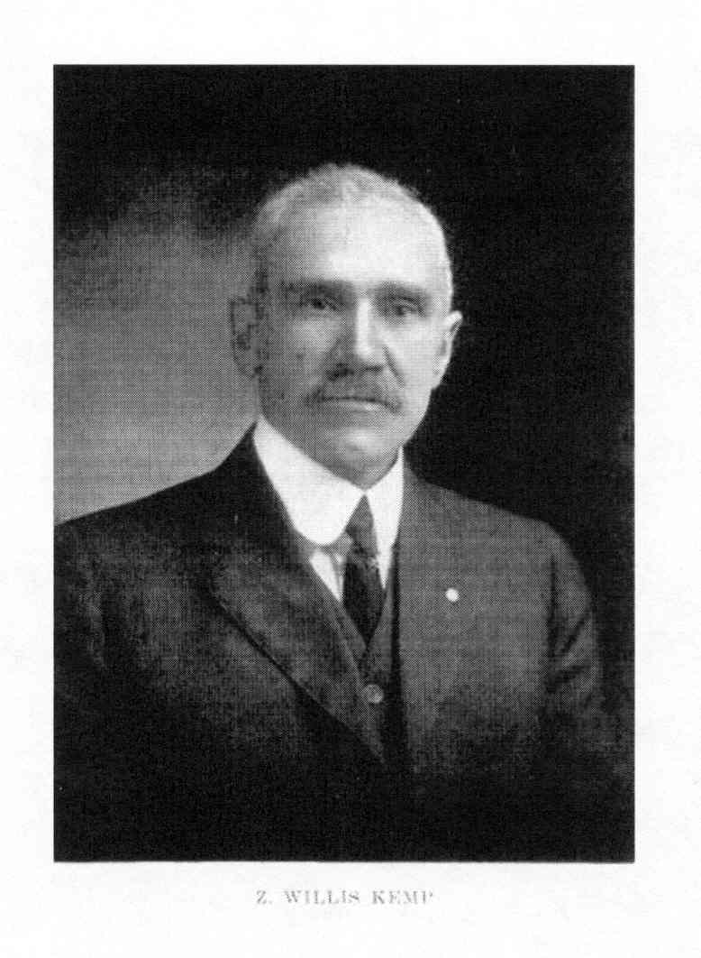 Dr. Zacharias Willis Kemp - later in life