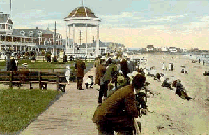 Hampton Beach, Casino in back 1910