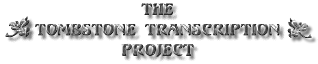 Tombstone Transcription Project logo