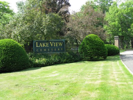 Lake View Cemetery Headstones Jamestown Chautauqua County New York