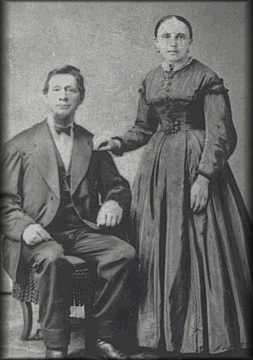 Photograph of Heman Heinrich & Elizabeth Mary Kreke Meiners