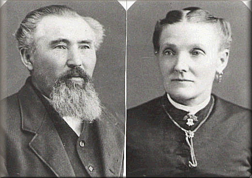 Photograph of Herman Bernard Esterman (1833-1893) and Maria Catherin Reisenbeck Esterman (1836-1910)