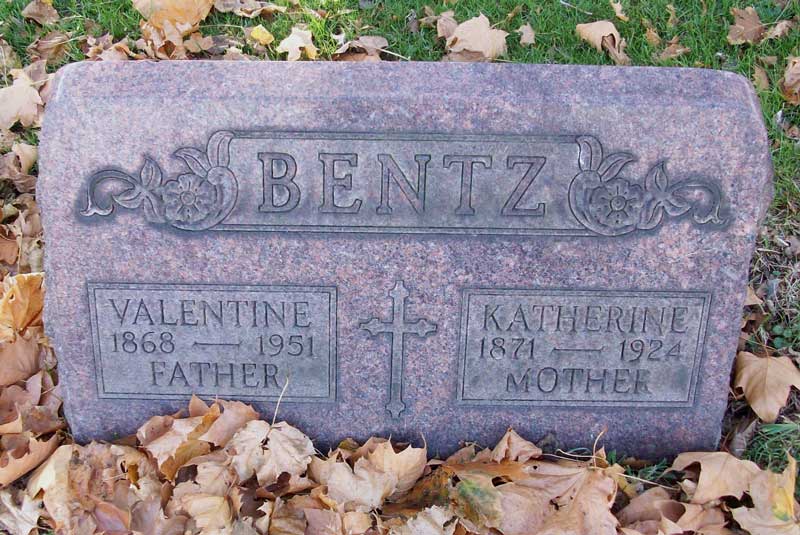 Bentz, Katherine, 1871 - 1924, mother, (contributed by Rich Boyer)