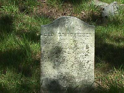 Davidheiser Headstone