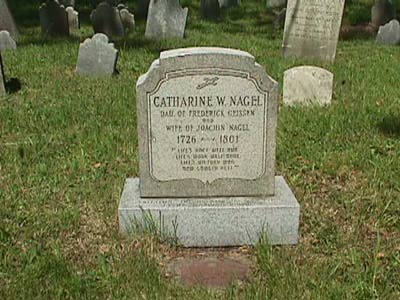 Catherine Nagel Headstone