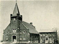 Saint Lawrence Church and Rectory - 1930