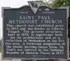 St. Paul Methodist Church Cemetery Sign