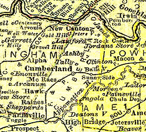 Cumberland County Map