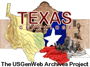 Texas Genealogy The USGenWeb Archives Project Logo