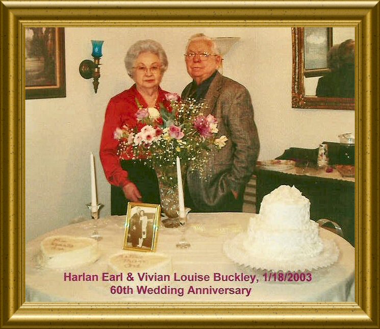 Harlan Earl & Vivian "Louise" (Whitecotton) Buckley, Hutchinson County, Texas