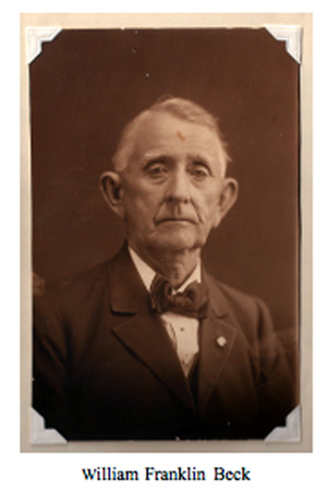 William Franklin Beck, Johnson County, Texas