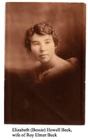 Elizabeth Howell Beck, Johnson County, Texas