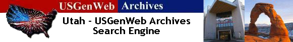 USGenWeb Archives Utah Banner Top