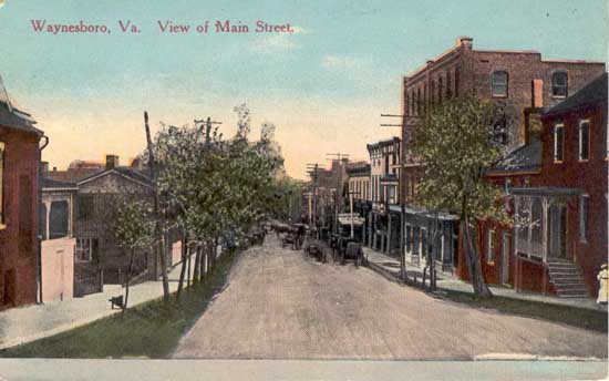 Penny Postcards from City of Waynesboro, Virginia