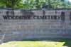 Woodbine Cemetery Sign