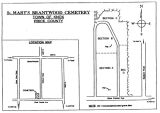 St Marys Cemetery map